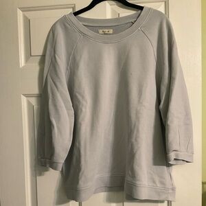 Madewell bracelet sleeve sweatshirt